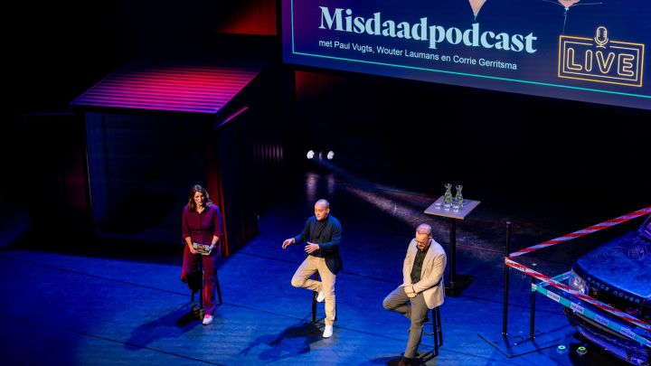Met Paul Vugts, Wouter Laumans en Corrie Gerritsma - De Misdaadpodcast Live