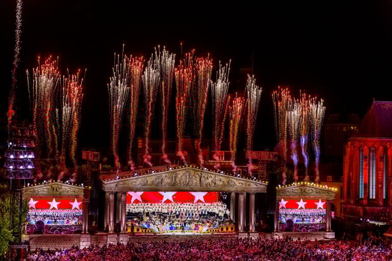 Terrasarrangement Andre Rieu Vrijthofconcert Maastricht 20212